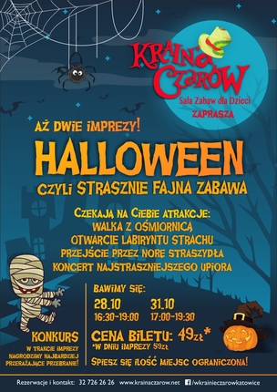 ⚠️ ✉️ 3... 2... 1... HALLOWEEN w Krainie Czarów 